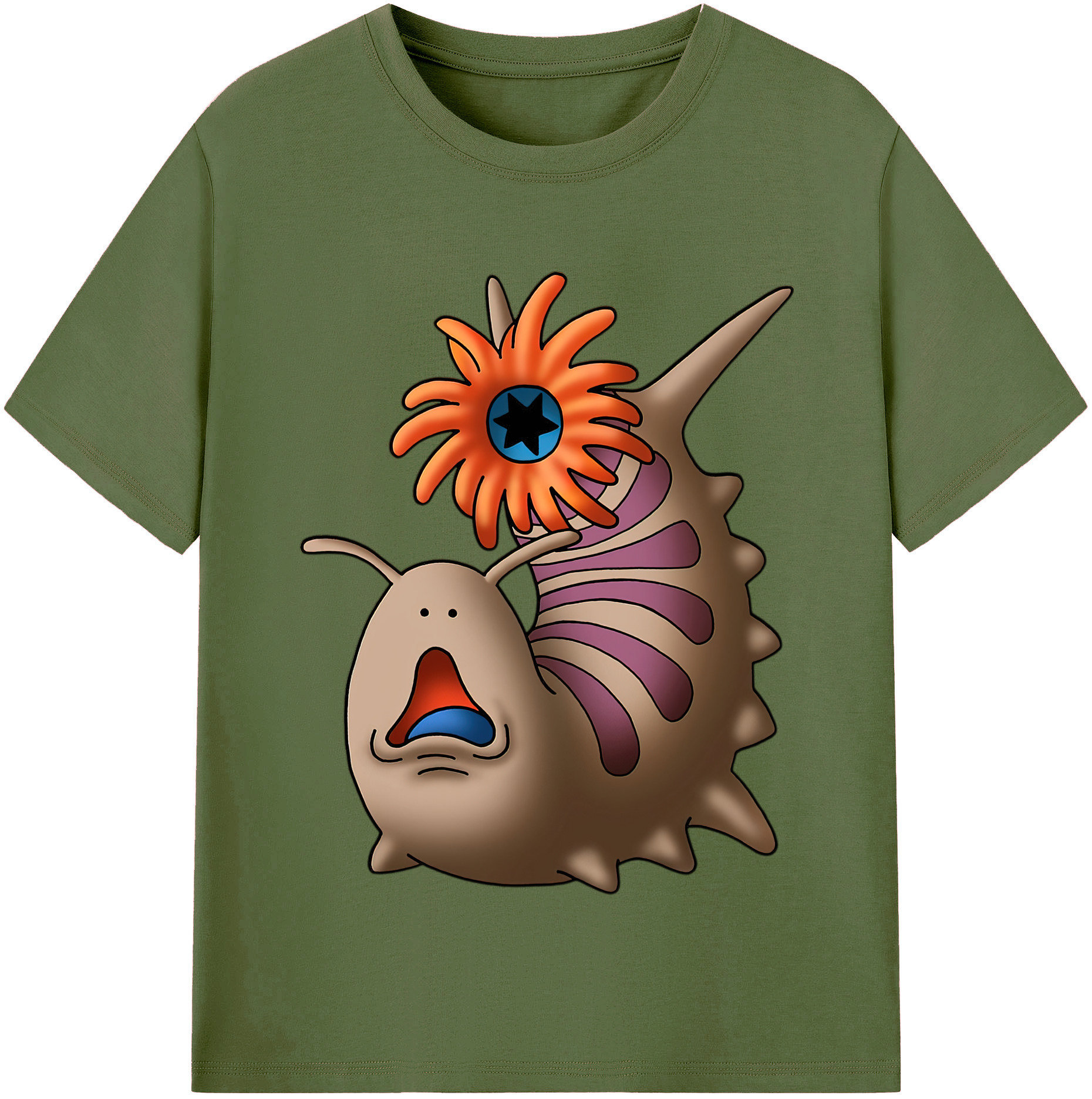 （画像用） ドラゴンクエスト Doragon Kuesuto Dragon Quest 綿100％半袖Tシャツ（フロントプリント）